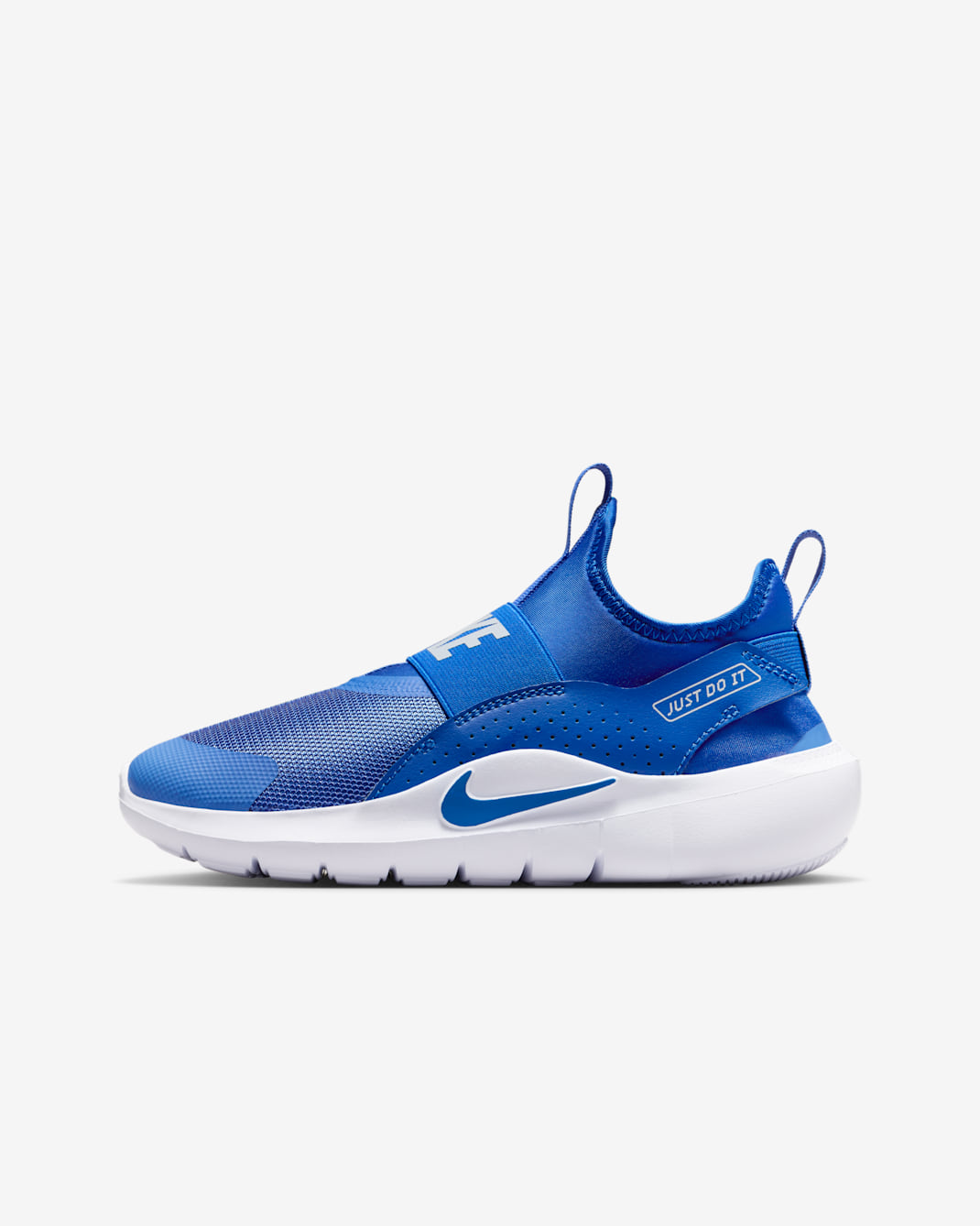 Nike Flex Runner 4 Big Kids' Running Shoes - Comet Blue/Football Grey/White/Game Royal