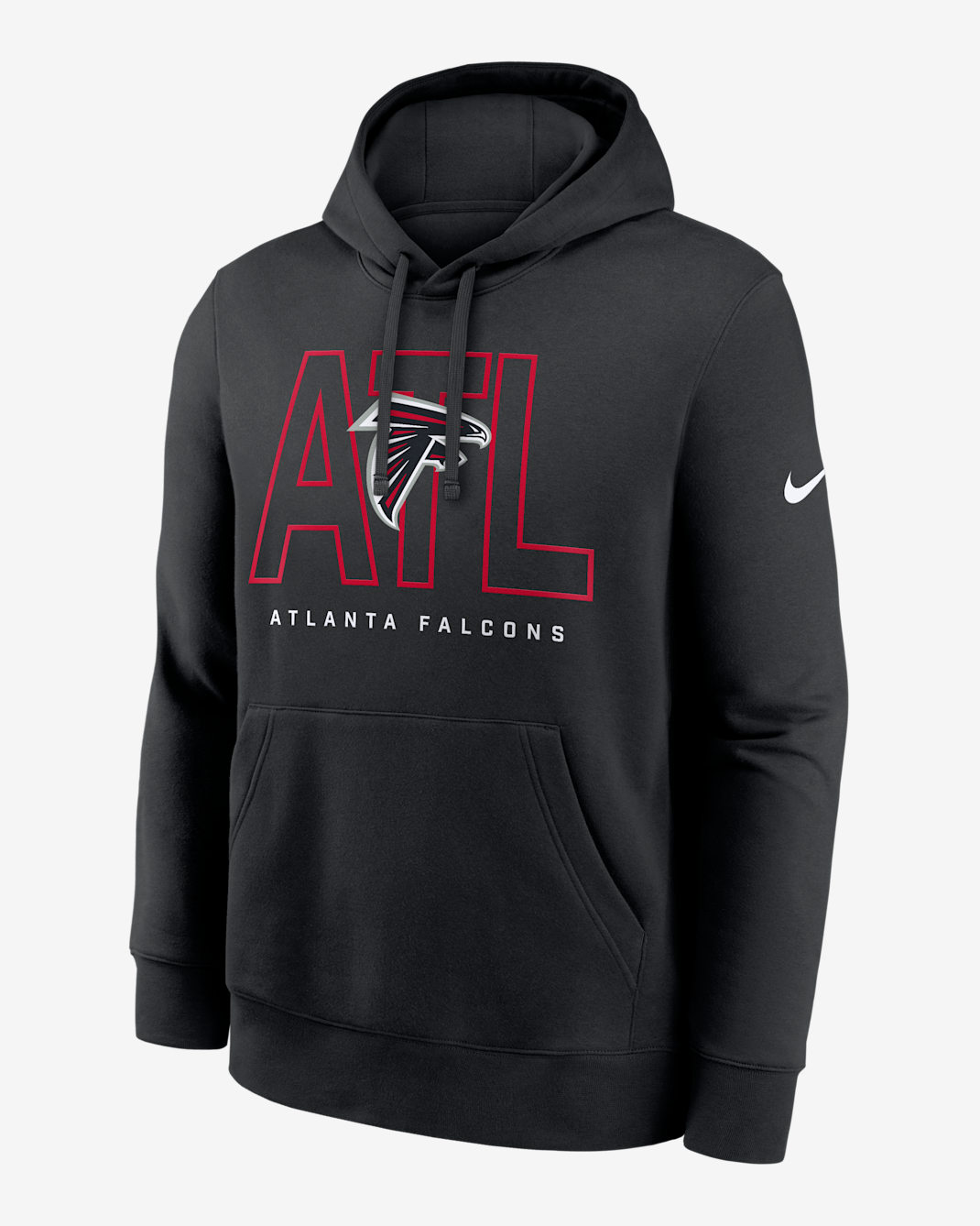 Atlanta Falcons Busted Play Club Men's Nike NFL Pullover Hoodie - Black