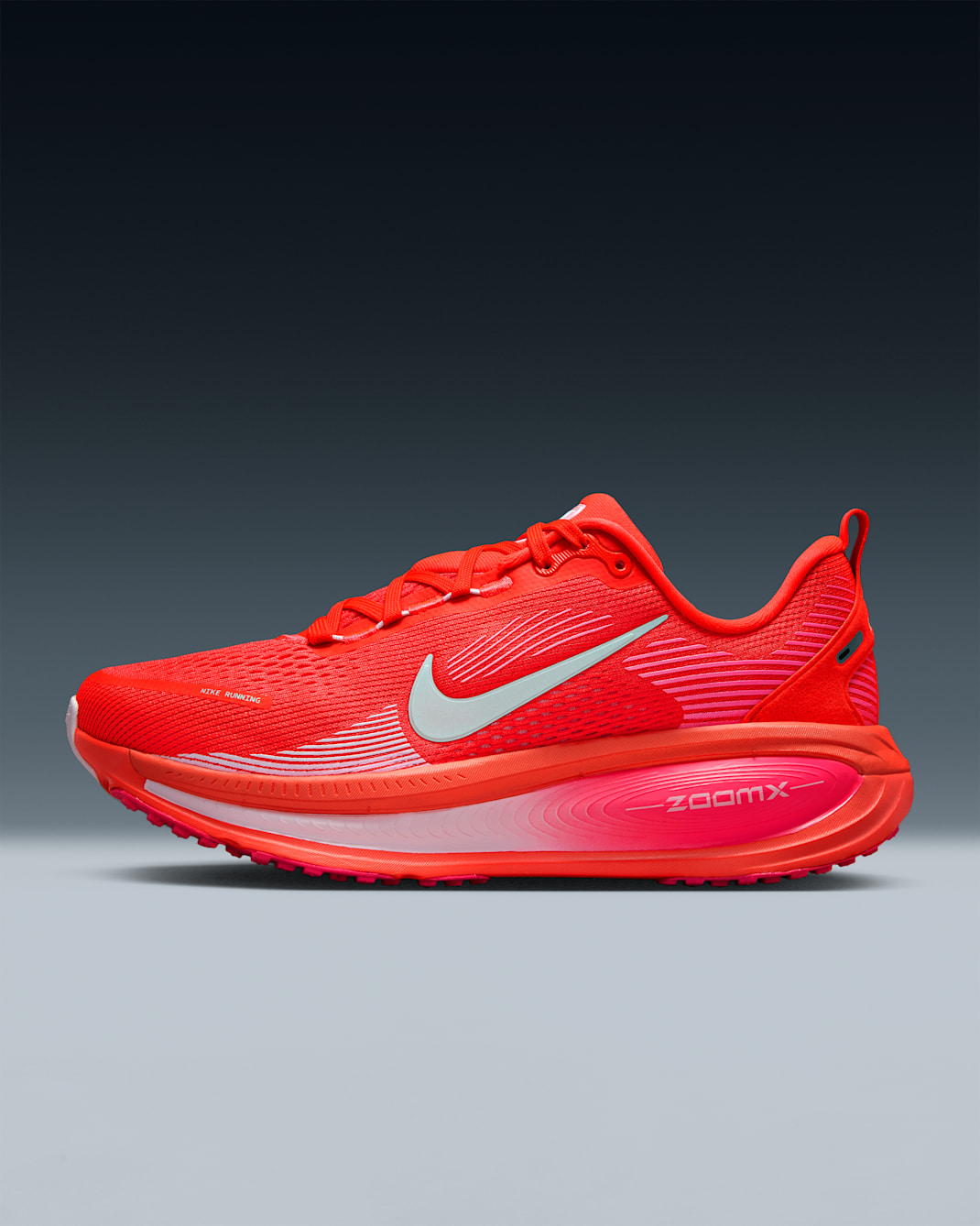Nike Vomero 18 Women's Road Running Shoes - Bright Crimson/Hyper Pink/Pink Foam/White
