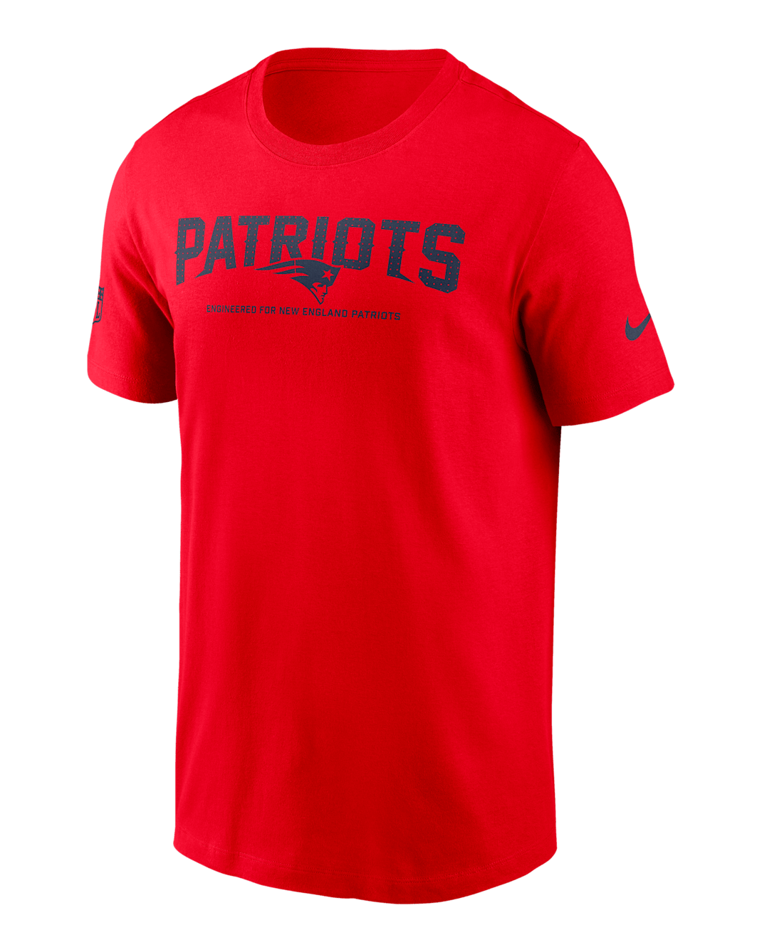Playera Nike Dri-FIT de la NFL para hombre New England Patriots Sideline Team Issue - Rojo