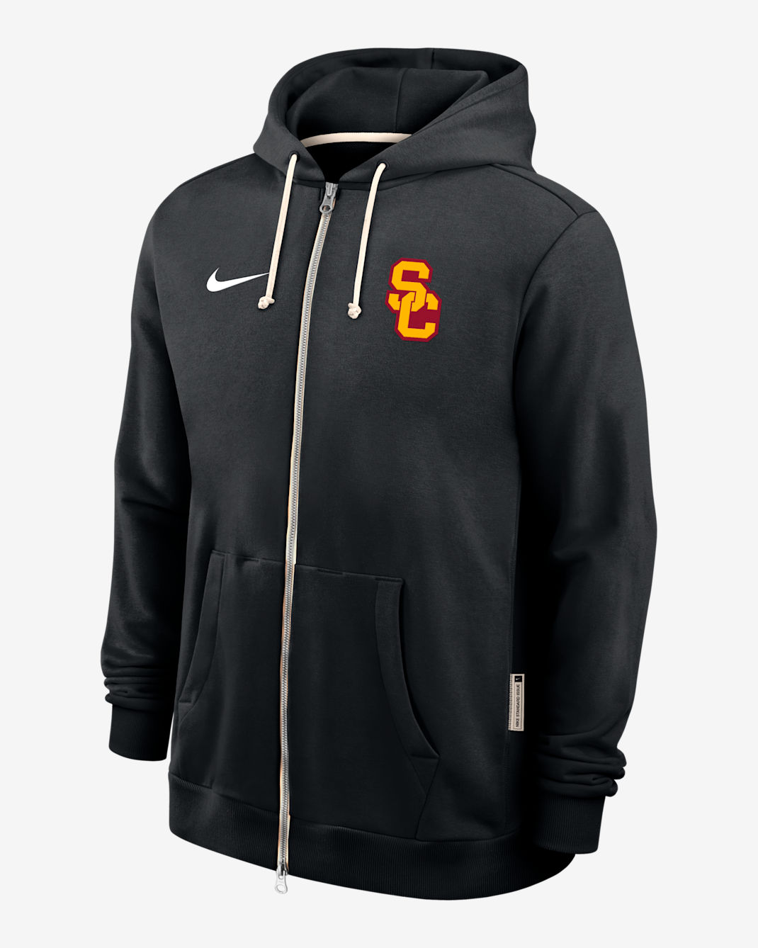 USC Sideline Men's Nike Dri-FIT College Full-Zip Hoodie - Black