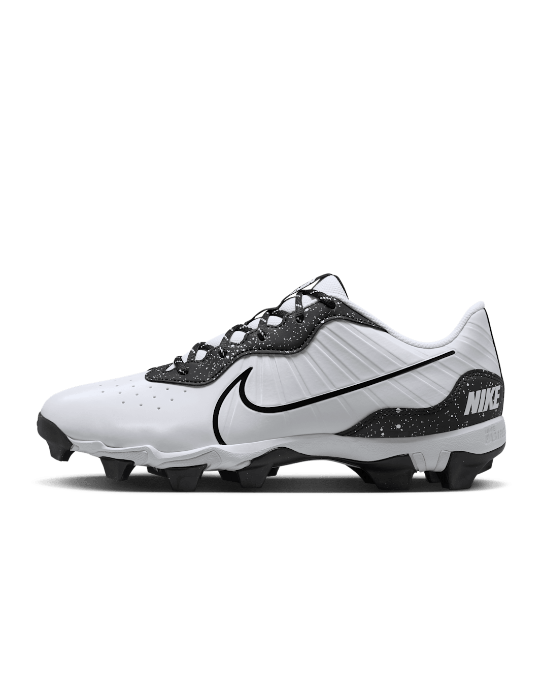 Nike Alpha Huarache 4 Keystone Men's Baseball Cleats - White/Black