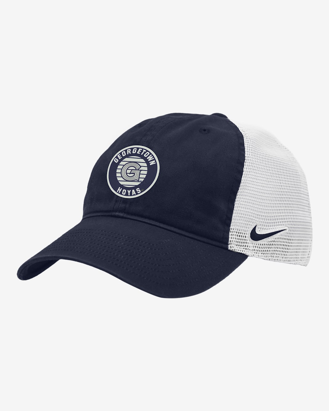 Georgetown Heritage86 Nike College Trucker Hat - Navy