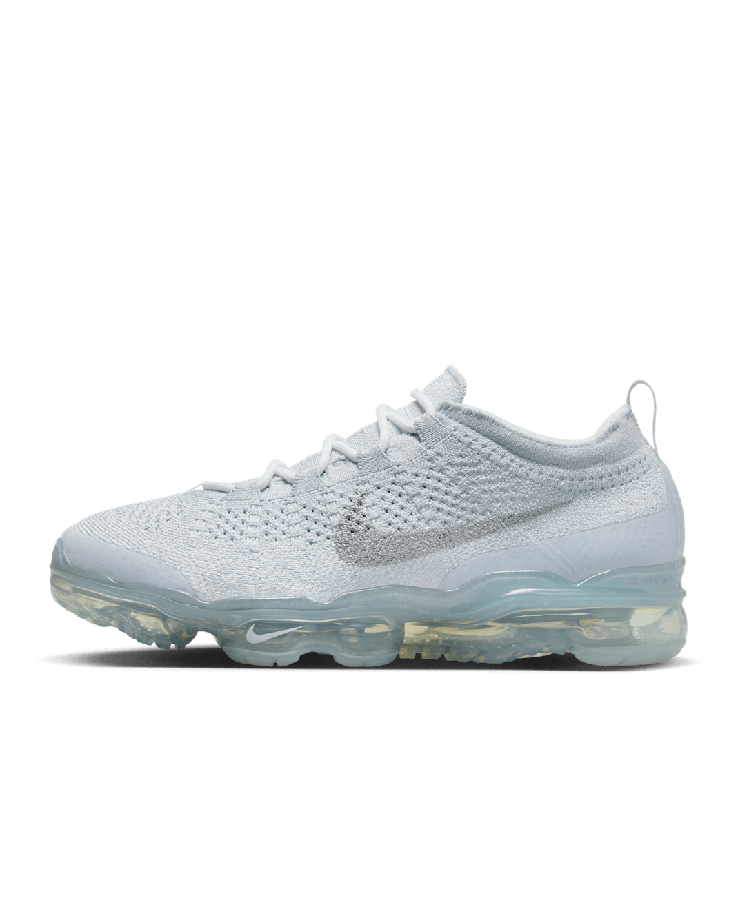 Nike Air VaporMax 2023 Flyknit Men's Shoes - Pure Platinum/Pure Platinum/Pure Platinum/White