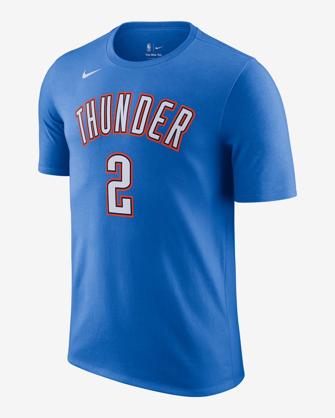 Oklahoma City Thunder Men's Nike NBA T-Shirt - Signal Blue