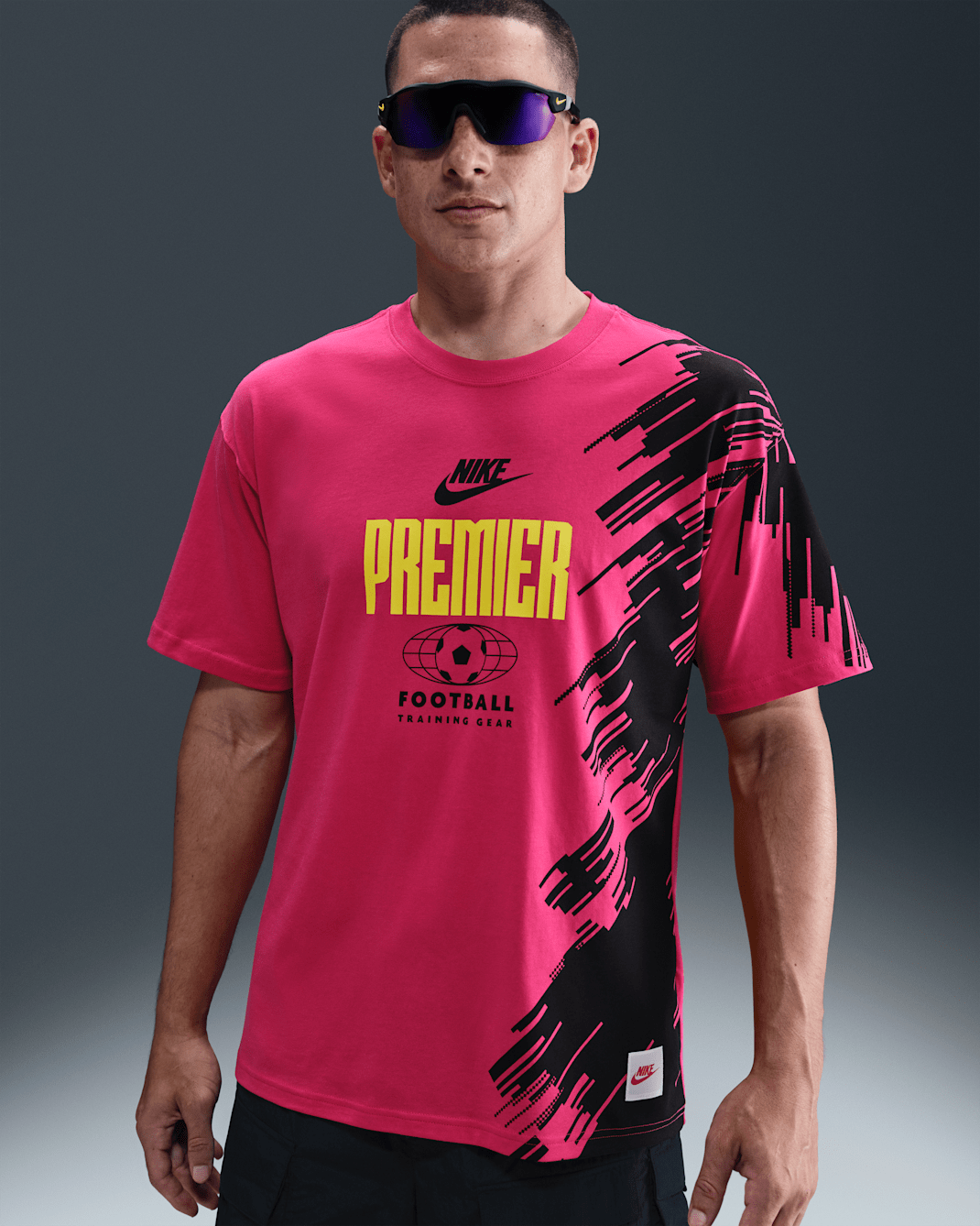Nike Men's Max90 Soccer T-Shirt - Rush Pink