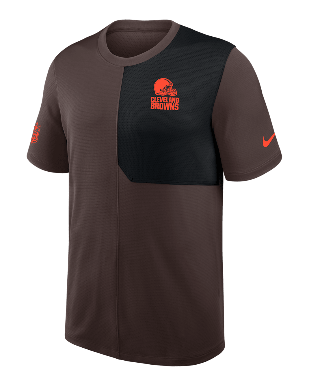 Cleveland Browns Sideline Coach Men's Nike Dri-FIT NFL Top - Brown