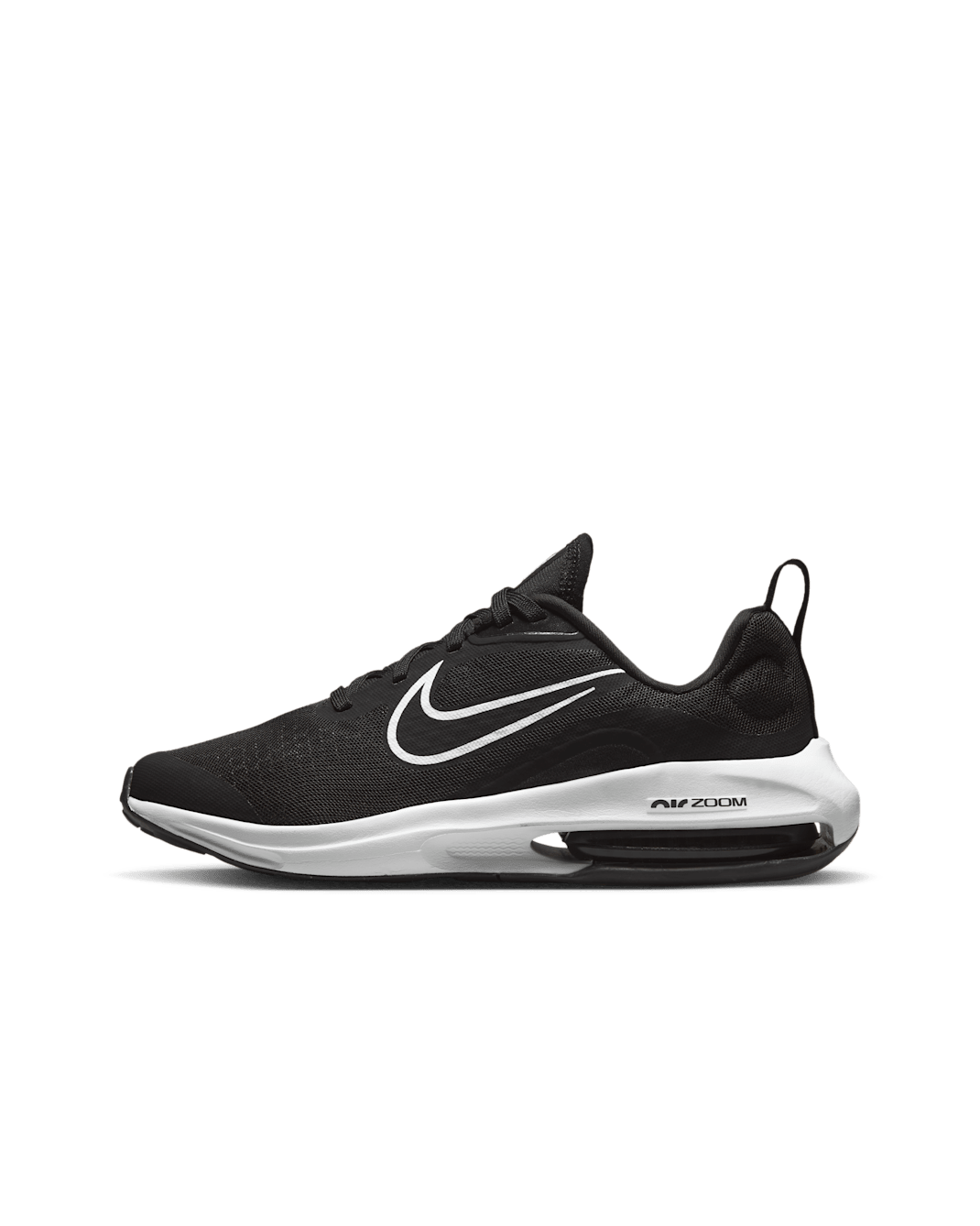Nike Air Zoom Arcadia 2 Older Kids' Road Running Shoes - Black/Anthracite/White