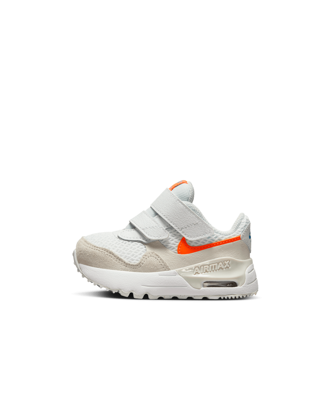 Nike Air Max SYSTM Baby/Toddler Shoes - White/Phantom/Photon Dust/Total Orange