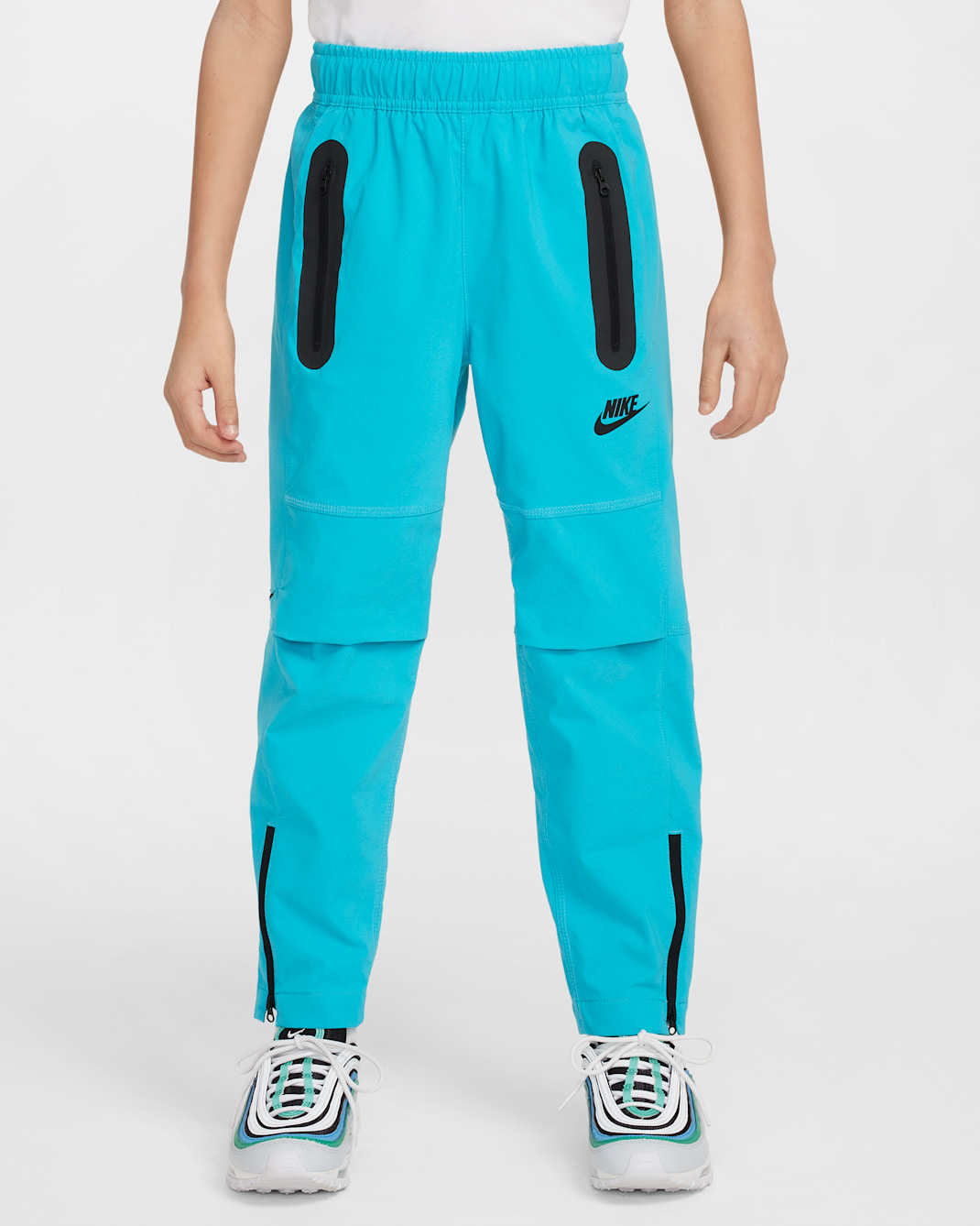 Nike Tech Big Kids' (Boys') Woven Pants - Dusty Cactus/Black