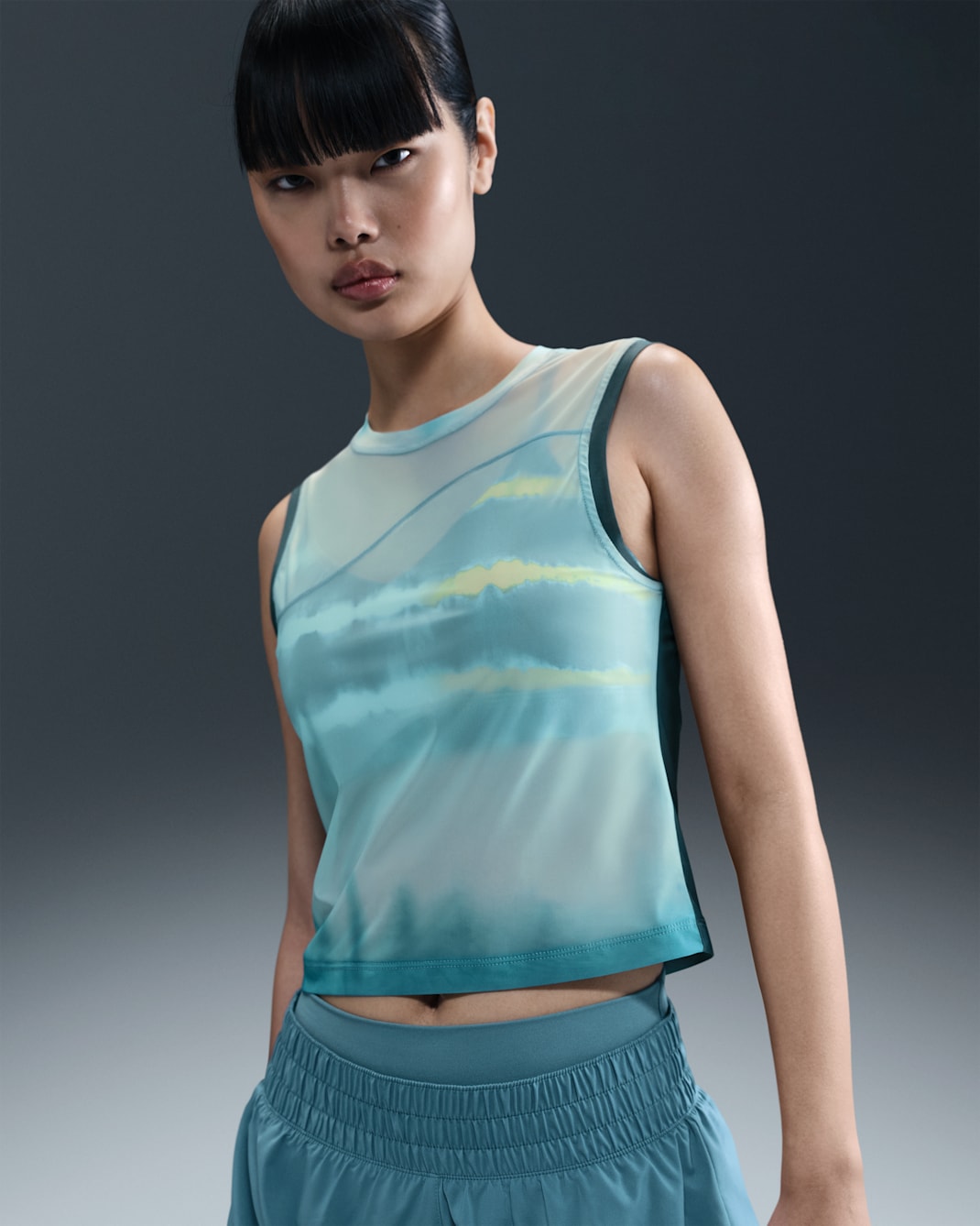 Nike x NorBlack NorWhite Women's Dri-FIT Printed Tank Top - Armoury Navy