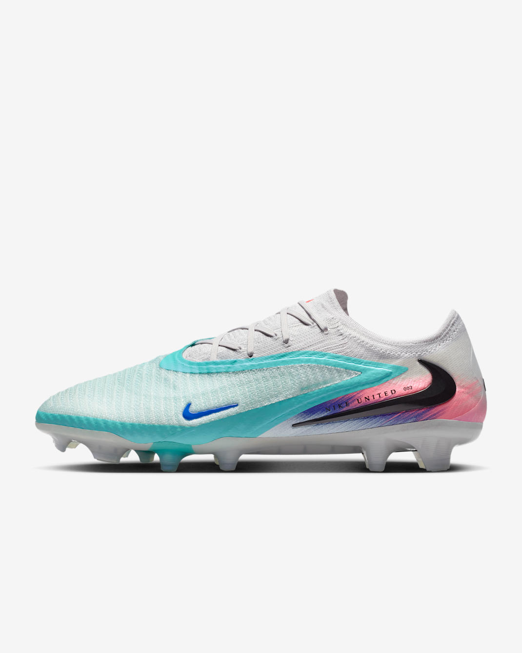 Nike United Phantom 6 Low Elite Firm-Ground Football Boots - Pistachio Frost/Hyper Orange