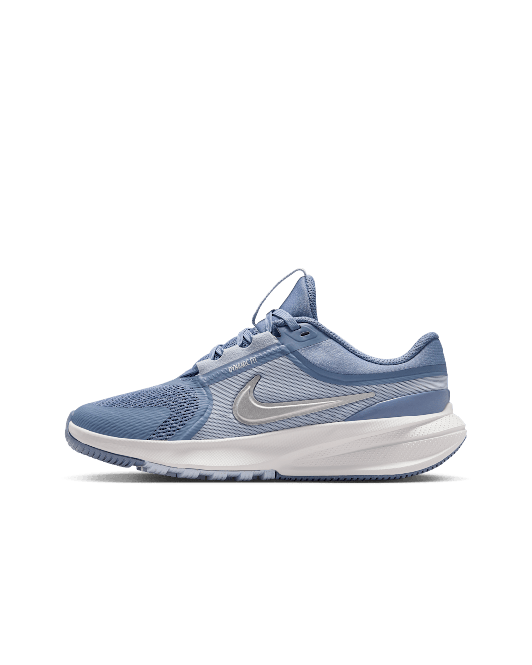 Nike Star Runner 5 løpesko til store barn - World Indigo/Ghost/Platinum Tint/Metallic Silver