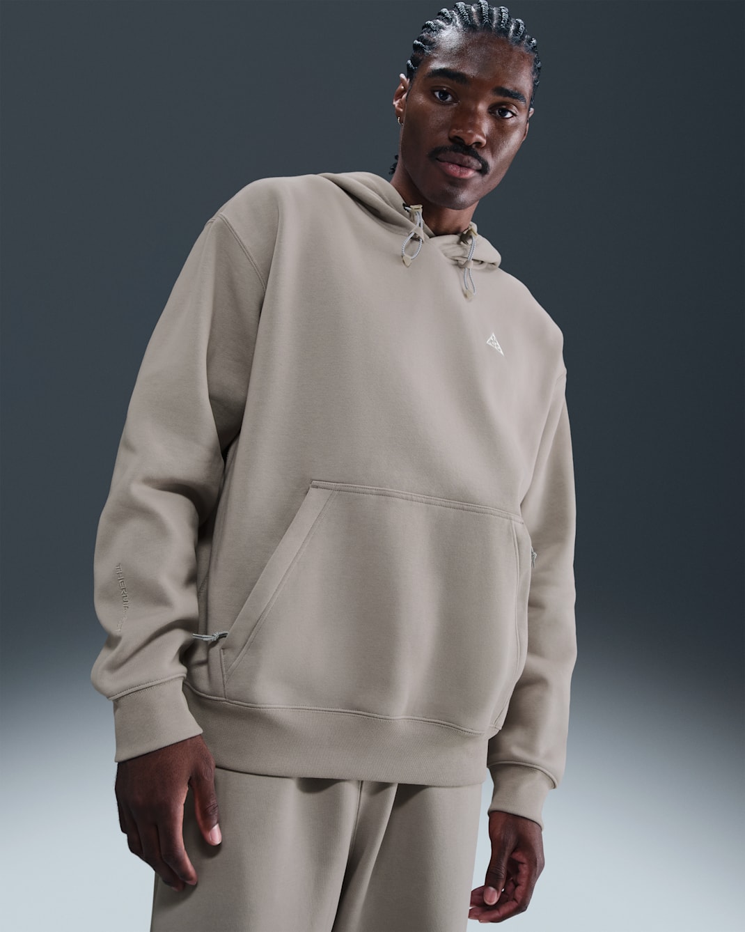 Nike ACG 'Tuff Fleece' Pullover Hoodie - College Grey/Football Grey/Summit White