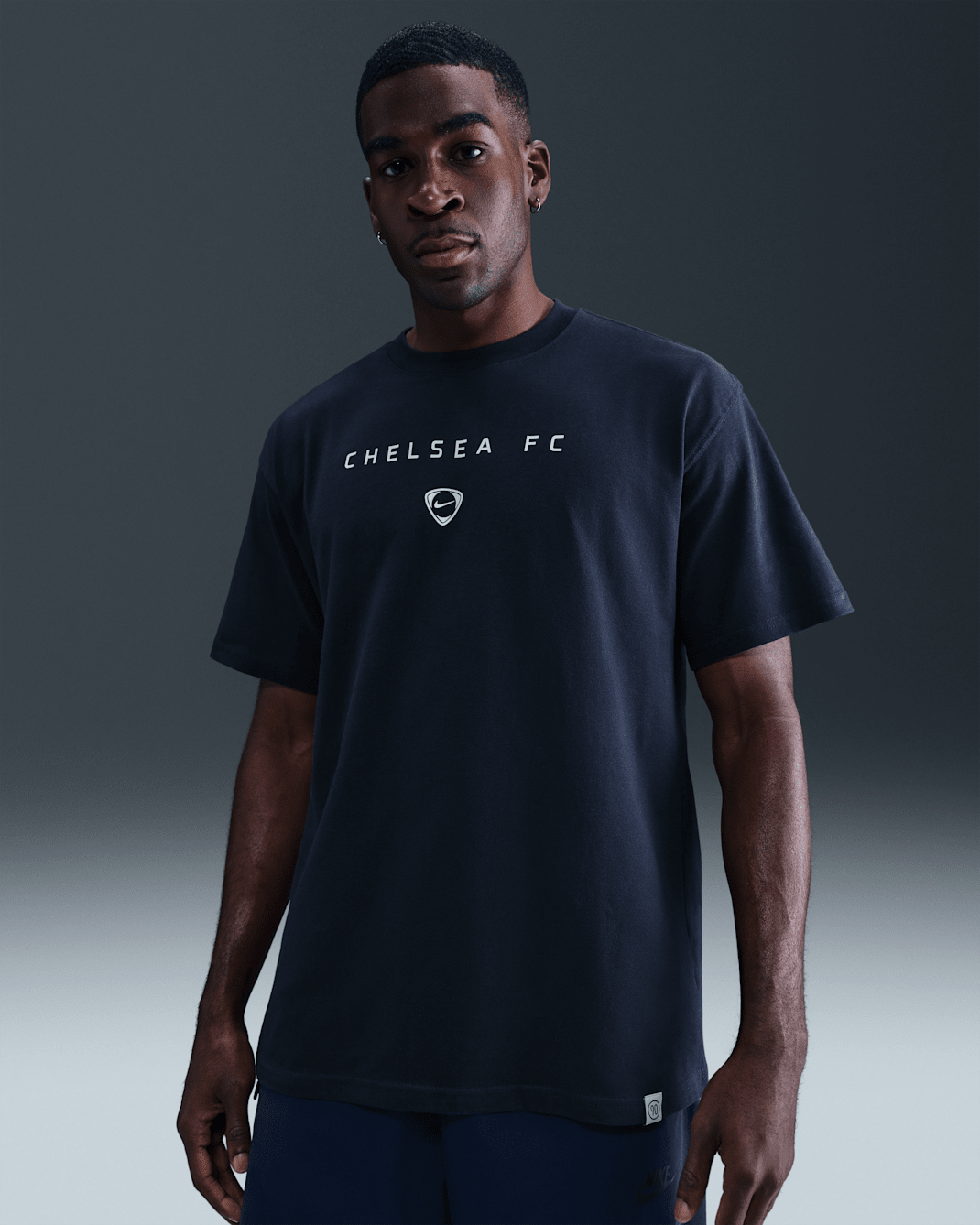 FC Chelsea Nike Total 90 Fußball-T-Shirt (Herren) - Obsidian