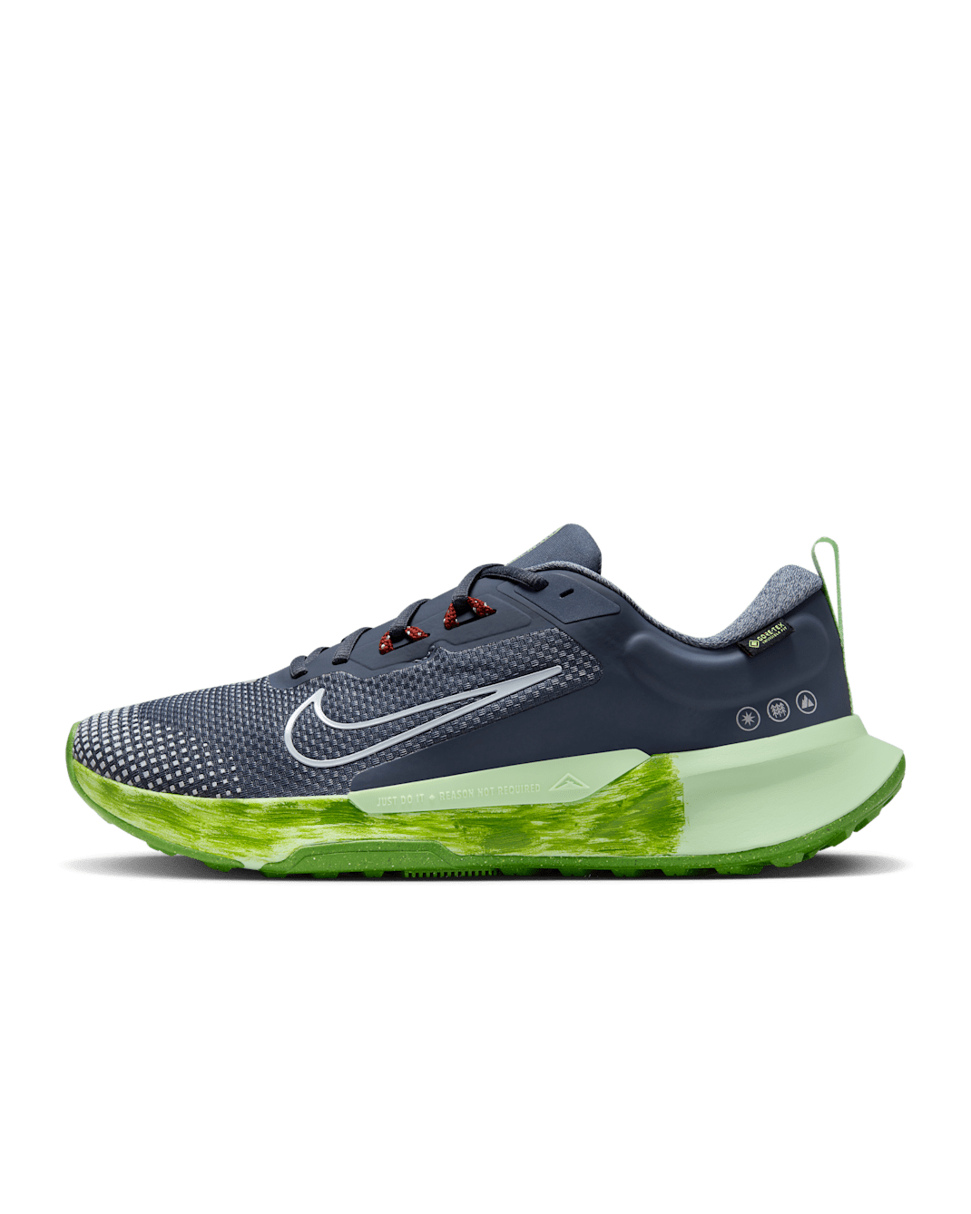 Nike Juniper Trail 2 GORE-TEX Men's Waterproof Trail-Running Shoes - Thunder Blue/Vapour Green/Chlorophyll/Light Armoury Blue