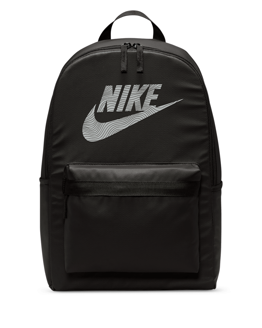 Nike Heritage Rucksack (25 l) - Schwarz/Schwarz/Reflective Silver
