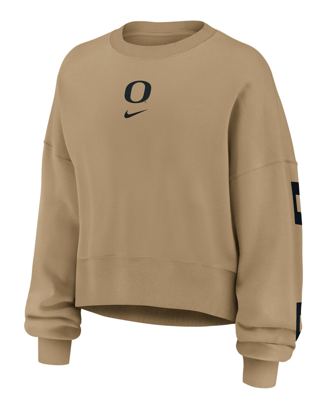 Oregon Phoenix 2-Hit Women's Nike College Pullover Crew - Parachute Beige