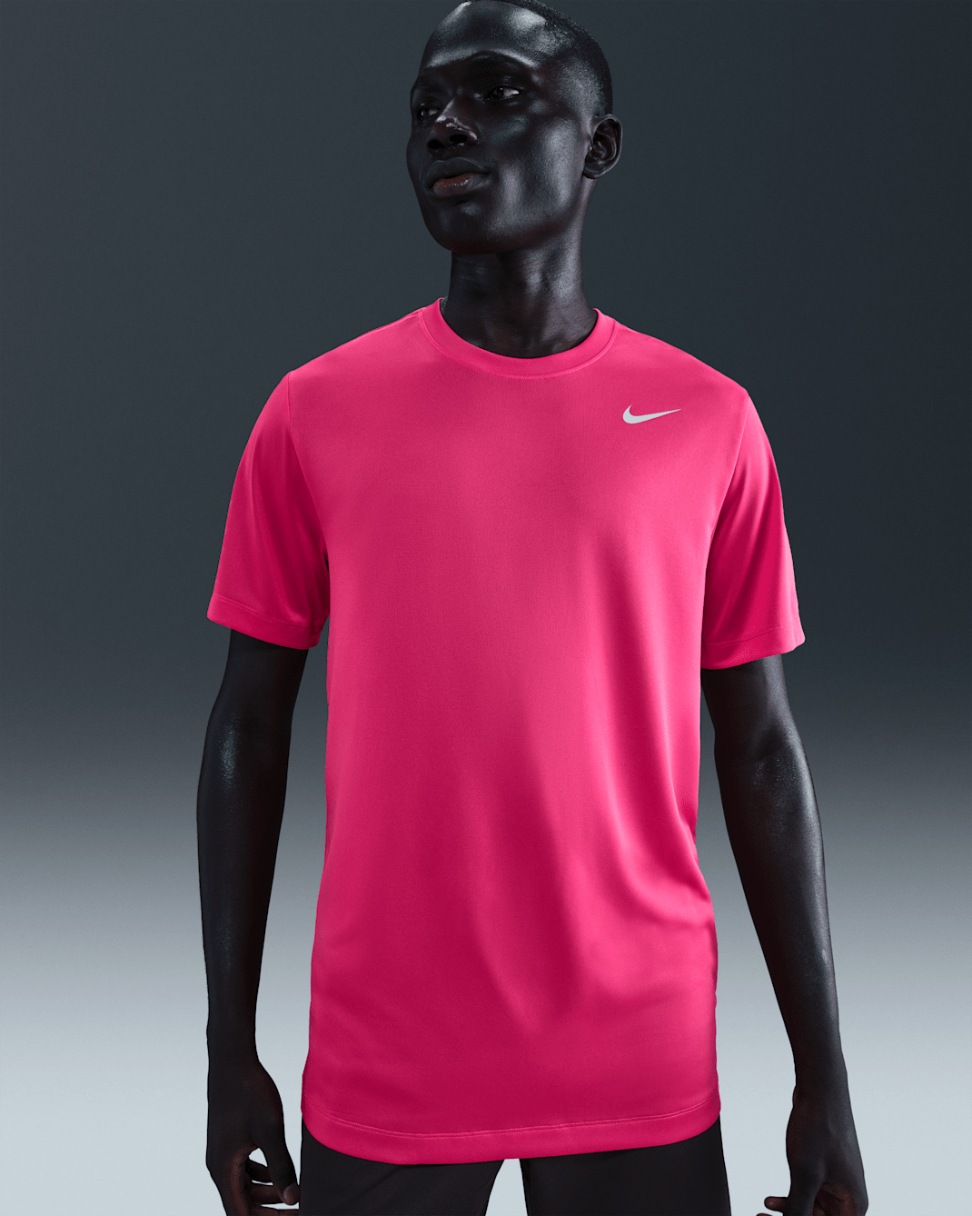 Nike Dri-FIT Legend Men's Fitness T-Shirt - Rush Pink/Matte Silver