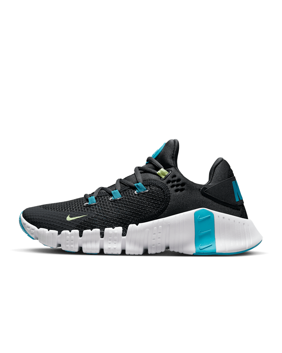 Nike Free Metcon 4 Workout Shoes - Anthracite/White/Blue Lightning/Citron Tint