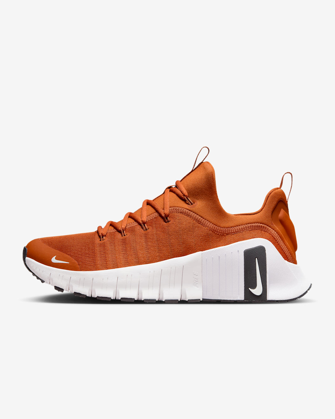 Nike Free Metcon 6 Men's Workout Shoes - Desert Orange/Black/White
