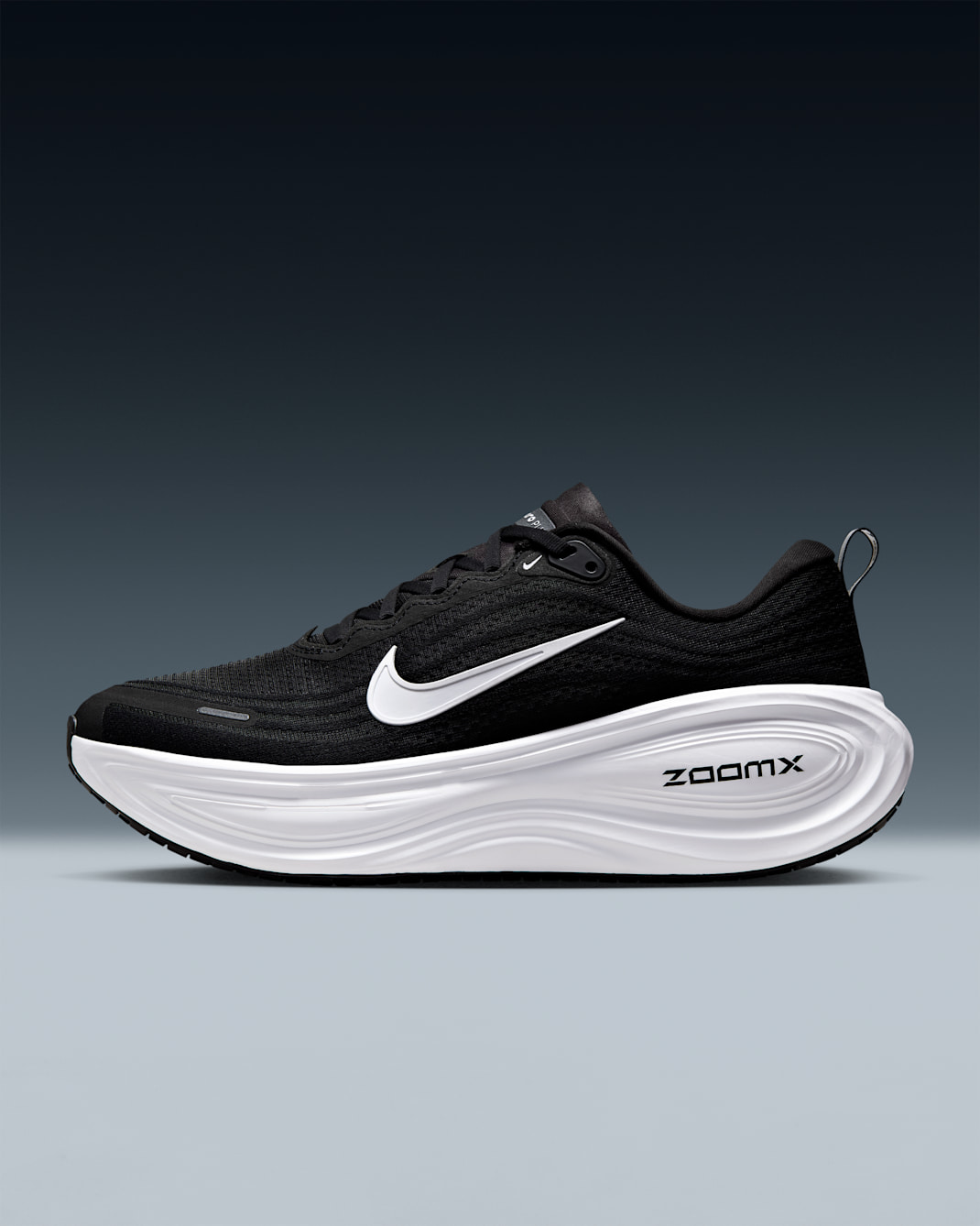 Nike Vomero Plus Men's Road Running Shoes - Black/Cool Grey/Metallic Dark Grey/White