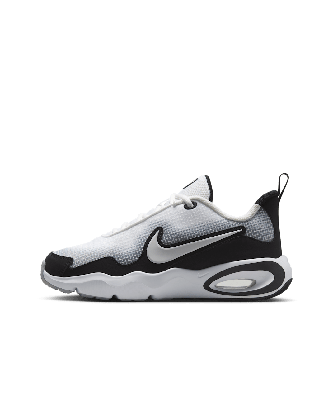 รองเท้าเด็กโต Nike Air Max Nova - ขาว/ดำ/Wolf Grey/ขาว