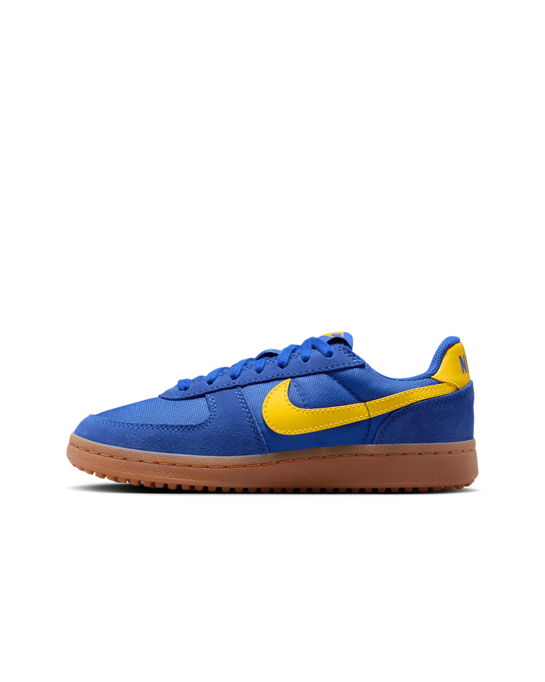 Tenis para niños grandes Nike Field General - Hiperroyal/Marrón medio goma/Relámpago
