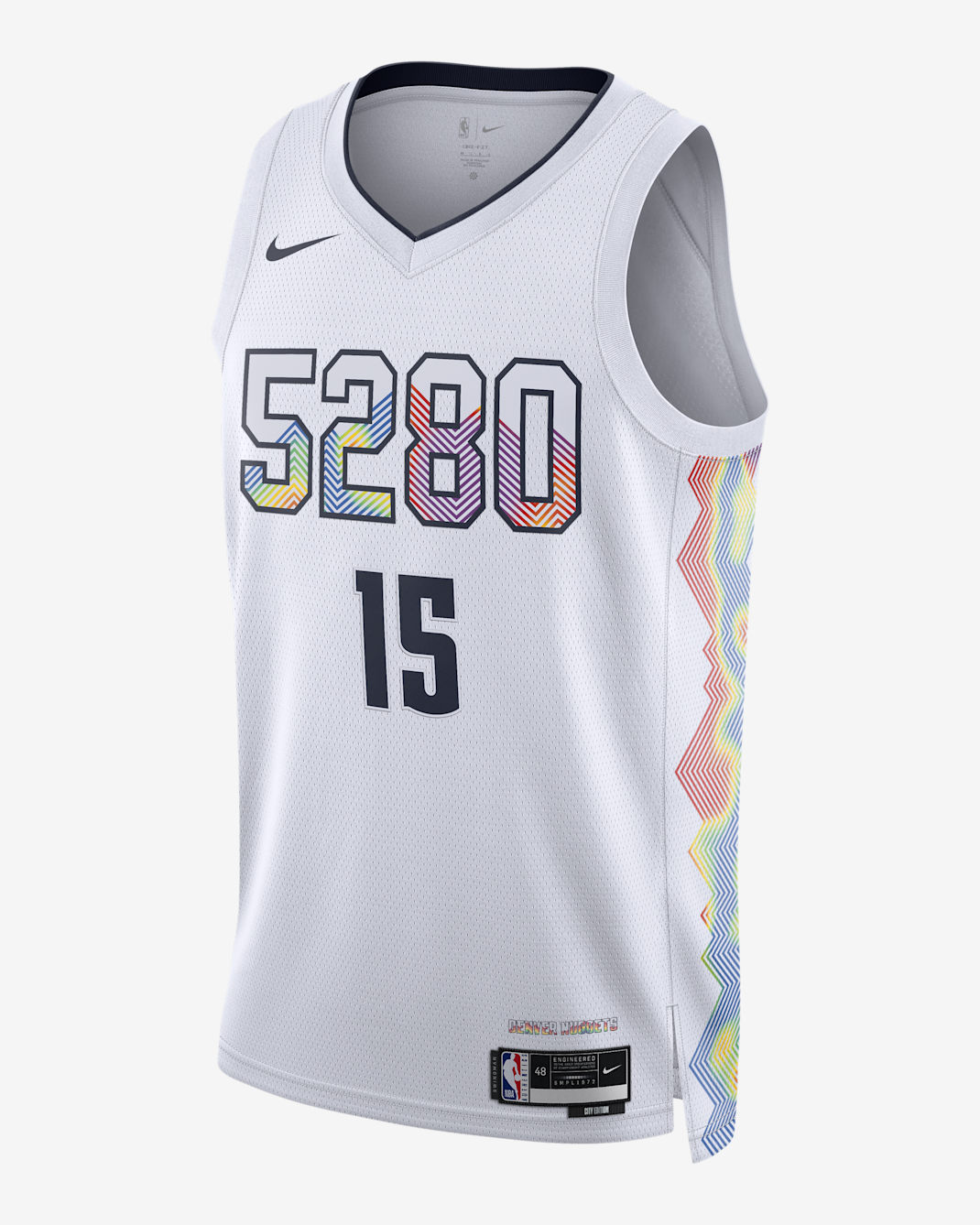 Nikola Jokić Denver Nuggets 2024/25 City Edition Men's Nike Dri-FIT NBA Swingman Jersey - White