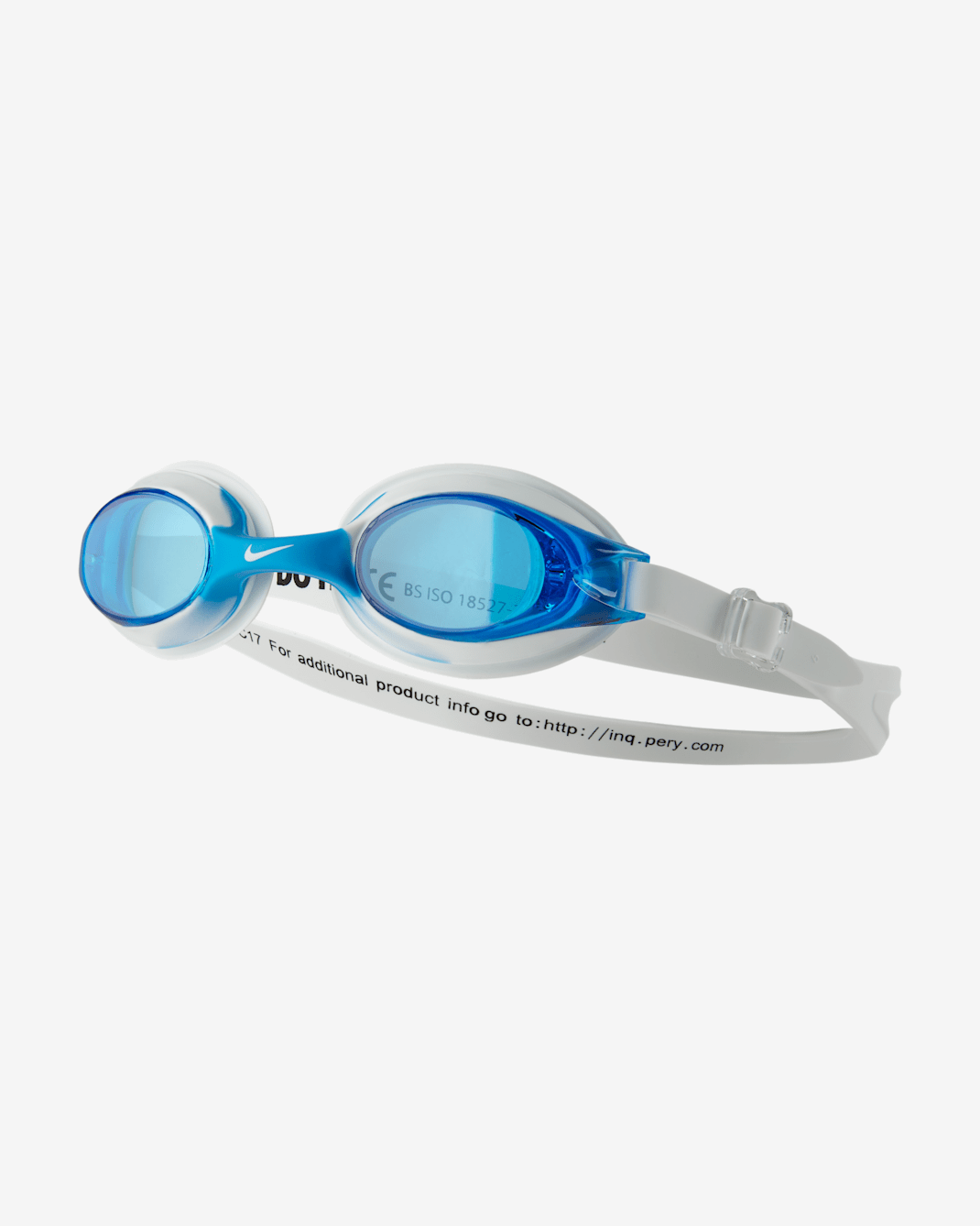 Goggles de natación para niños talla pequeña Nike Swim - Azul brillante/Blanco/Azul láser/Blanco