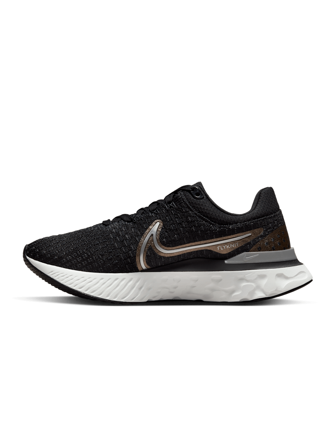 Nike React Infinity 3 Women's Road Running Shoes - Black/Anthracite/Metallic Copper/Metallic Silver