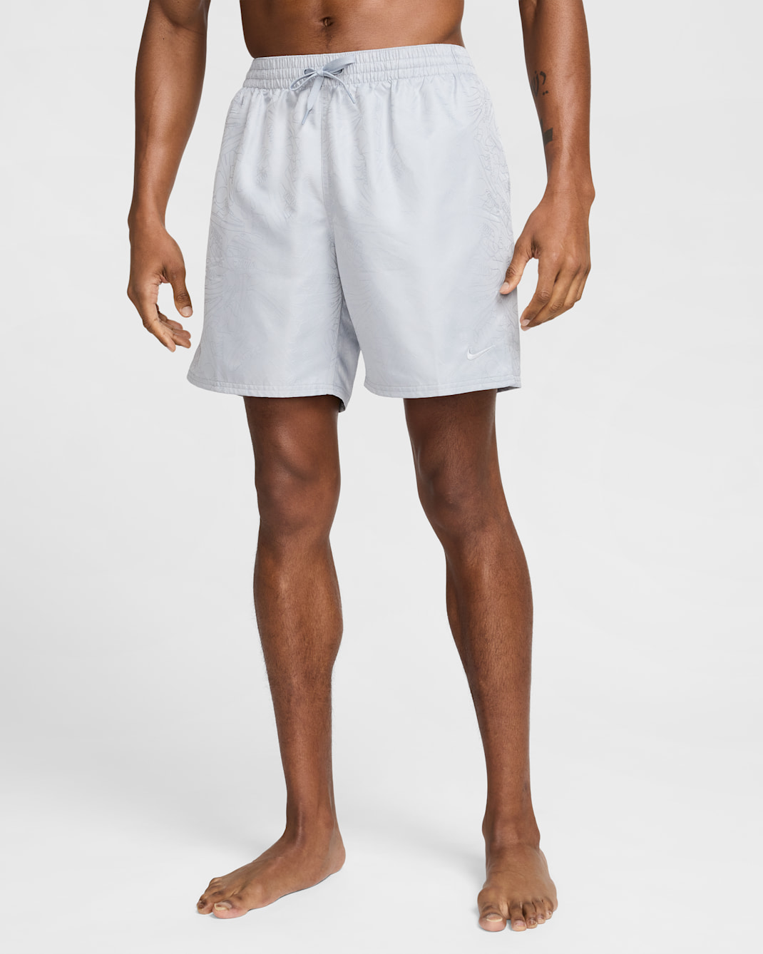Nike Swim Breaker Men's 7" Fully Lined Volley Shorts - Wolf Grey