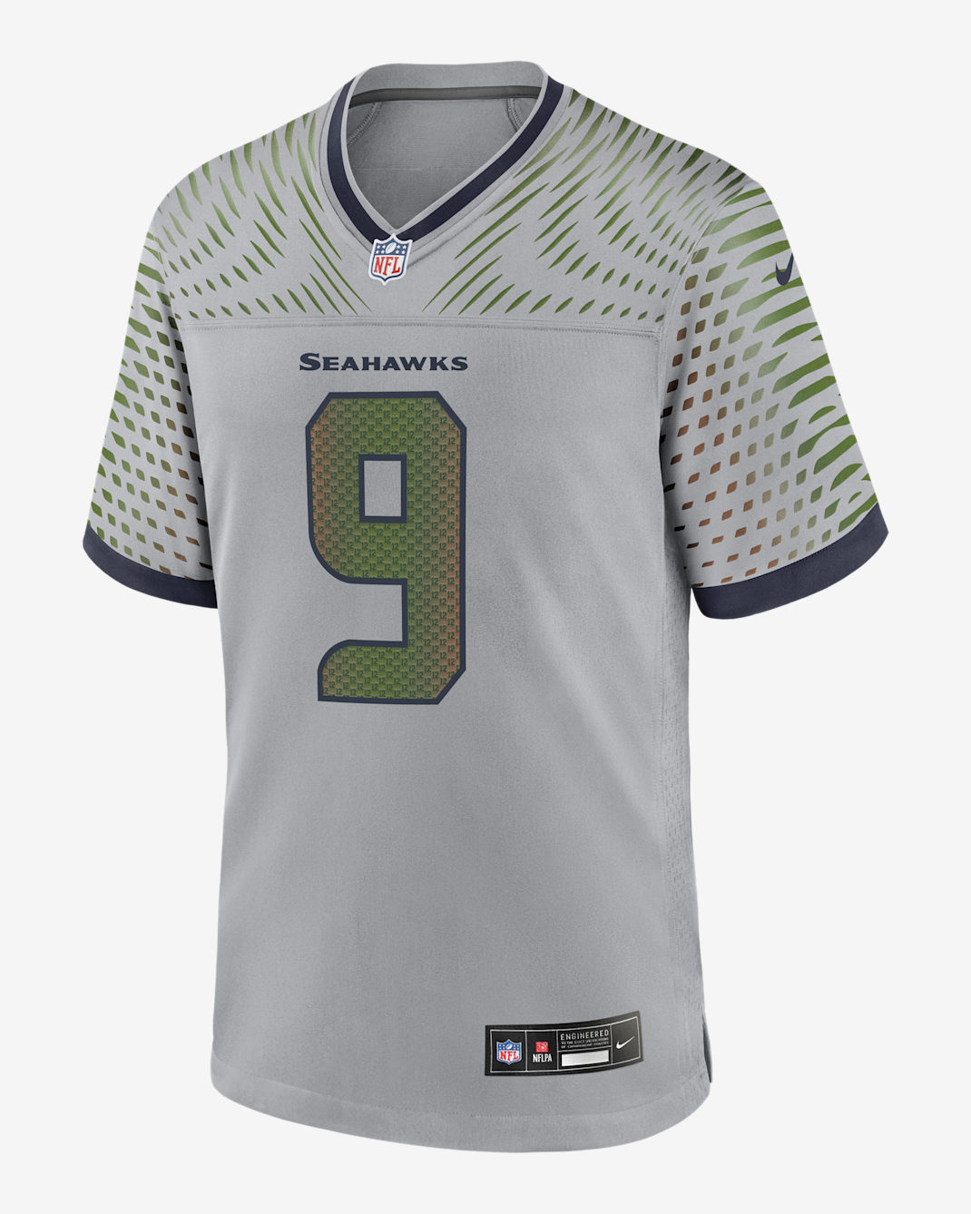 Kenneth Walker III Seattle Seahawks Rivalries Collection Men’s Nike NFL Game Jersey - Grey