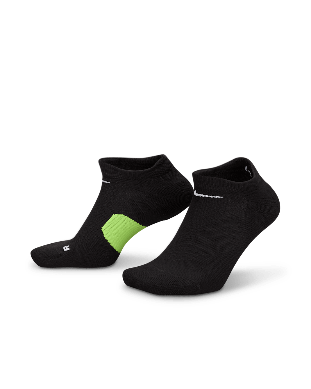 ถุงเท้าซ่อน Nike Running Midweight (1 คู่) - ดำ/Smoke Grey/ขาว
