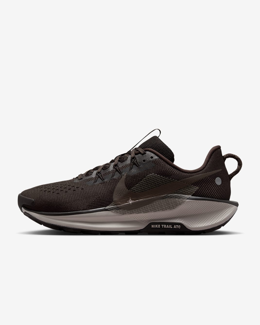 Tenis de trail running para hombre Nike Pegasus Trail 5 - Marrón terciopelo/Gris universitario/Naranja seguridad/Mineral de hierro
