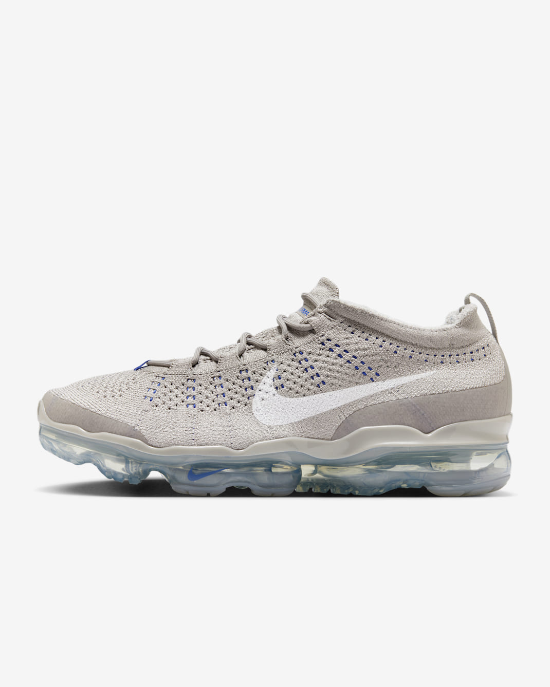 Nike Air VaporMax 2023 Flyknit Men's Shoes - College Grey/Vast Grey/Racer Blue/White
