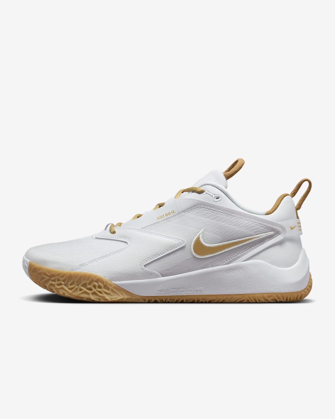Tenis de vóleibol Nike HyperAce 3 - Blanco/Polvo fotón/Oro metalizado