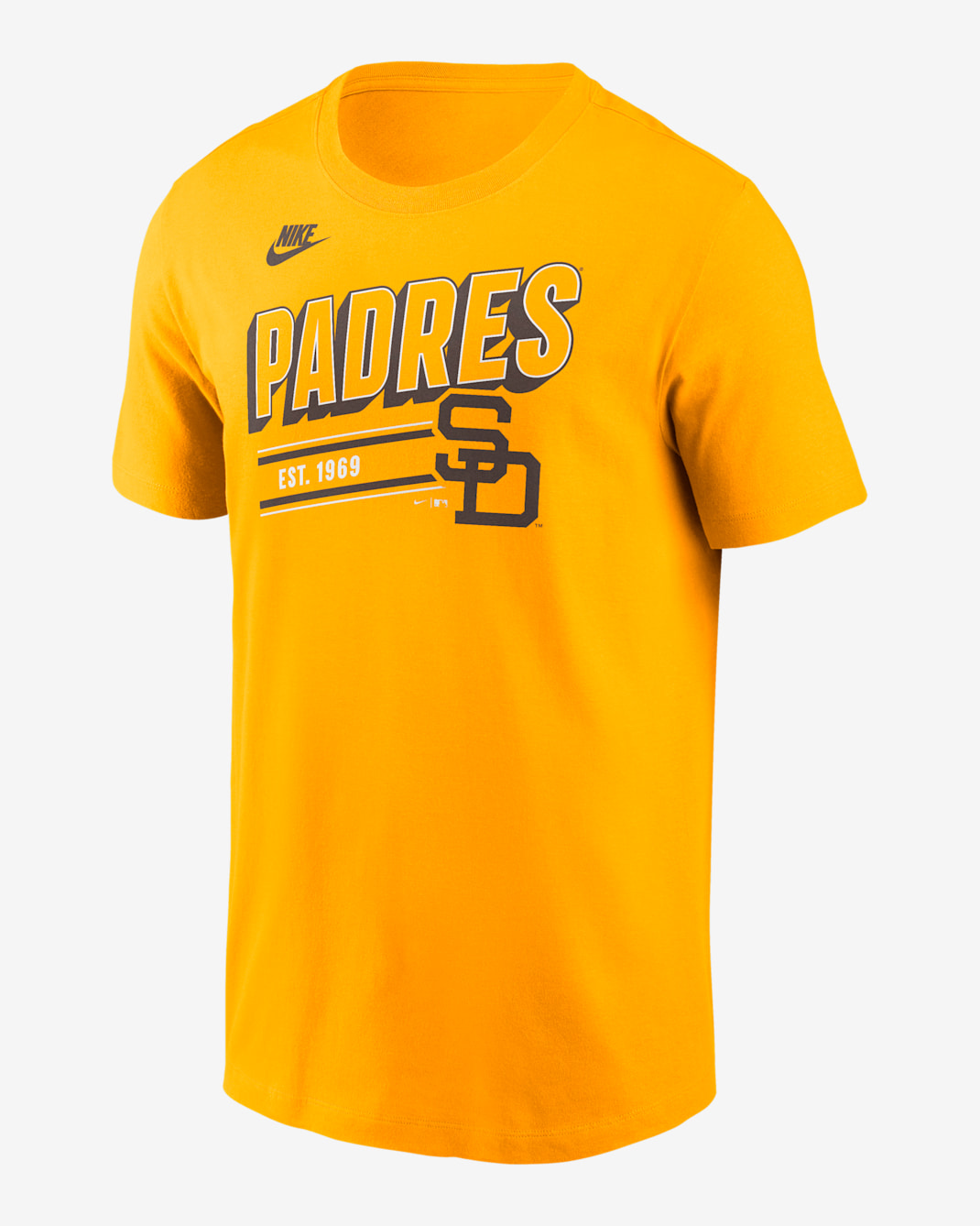 San Diego Padres Cooperstown Retro Men's Nike MLB T-Shirt - Sundown