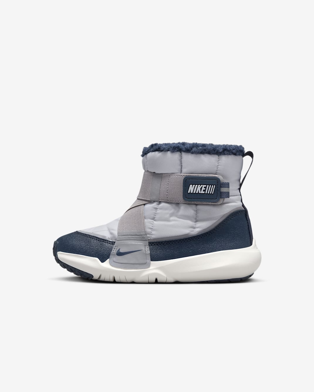 Nike Flex Advance Little Kids' Boots - Football Grey/Cement Grey/Sail/Thunder Blue