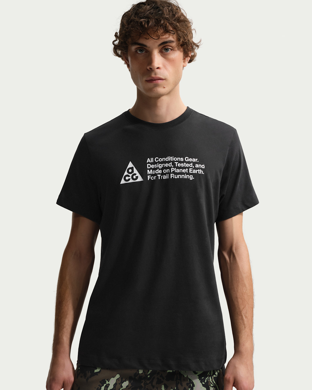 Nike ACG Men's Dri-FIT Trail Running T-Shirt - Black