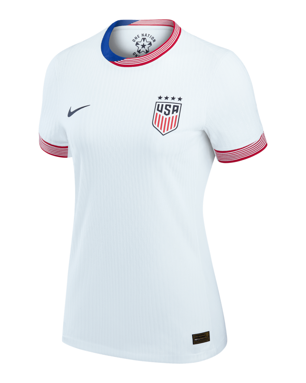 USWNT local 2024 Match Jersey de fútbol Nike Dri-FIT ADV Authentic para mujer - Blanco/Obsidiana