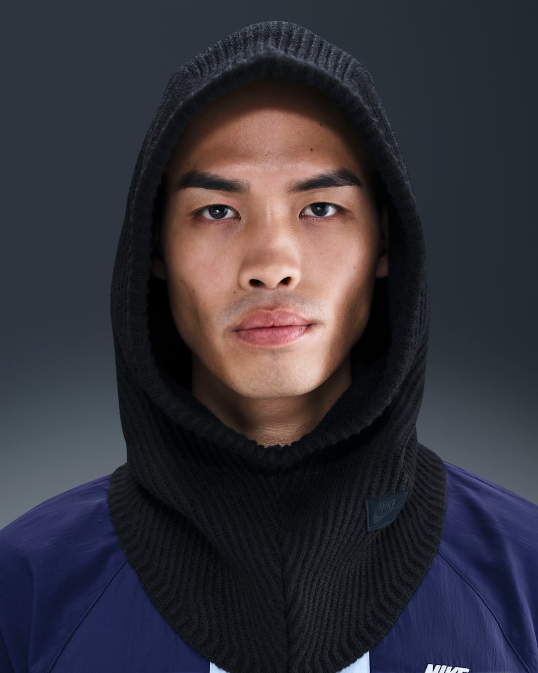 Nike City Knit Hood - Black/Black