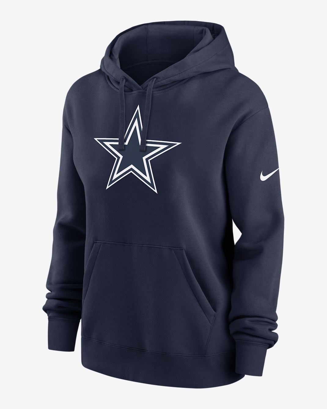 Dallas Cowboys Club Women's Nike NFL Pullover Hoodie - College Navy