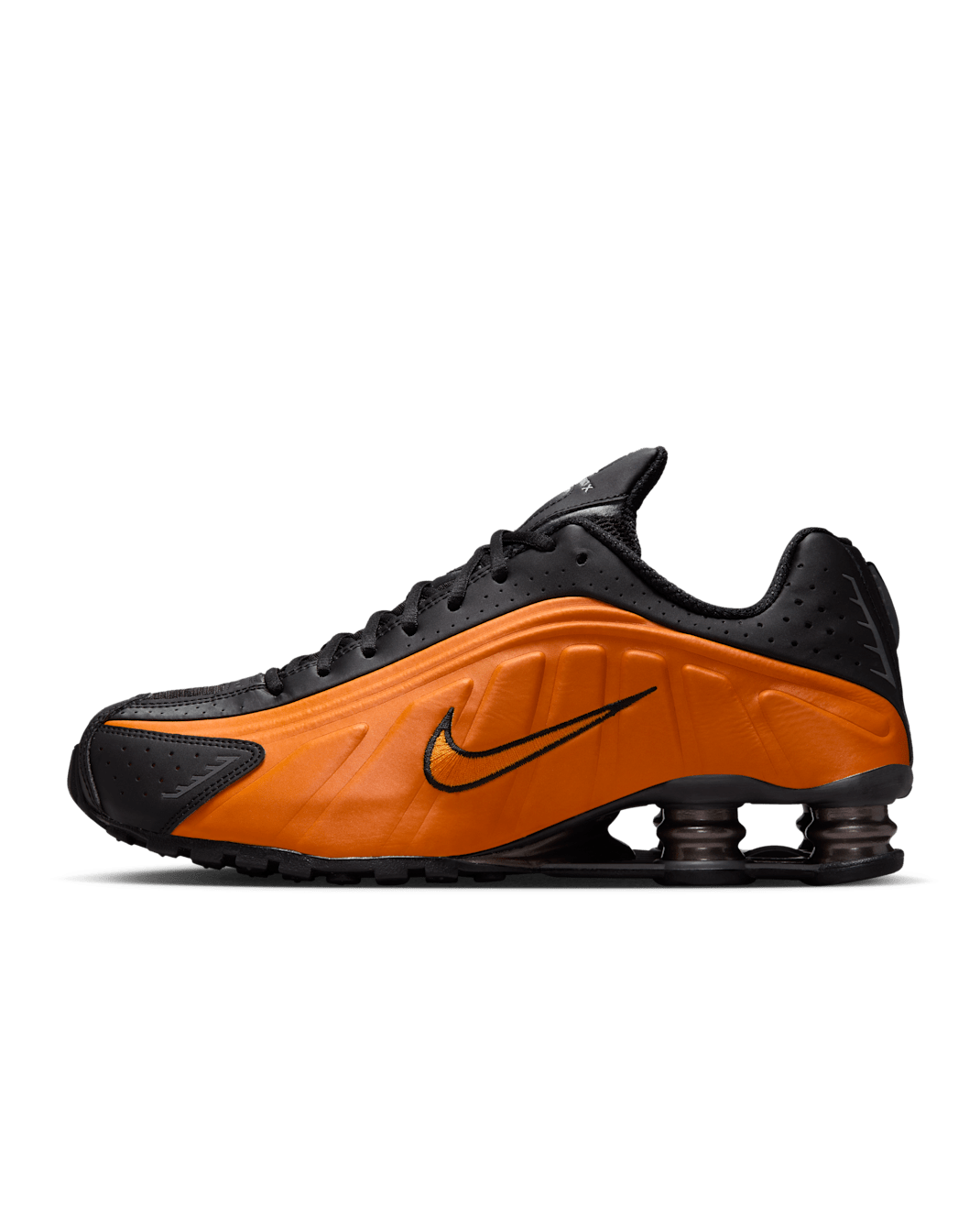 รองเท้าผู้ชาย Nike Shox R4 - Bright Ceramic/ดำ/Metallic Dark Grey/Bright Ceramic