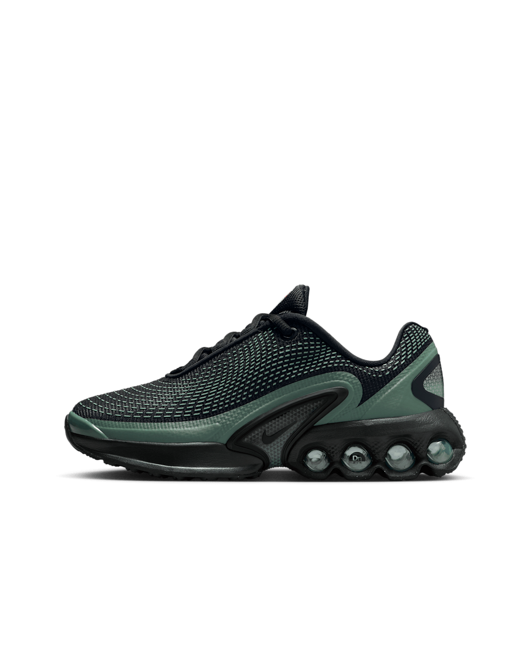 Nike Air Max Dn Genç Çocuk Ayakkabısı - Siyah/Clay Green/Cannon/Siyah