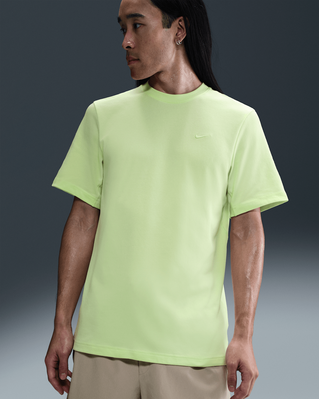 ナイキ Dri-FIT プライマリー メンズ トレーニング Tシャツ - ライトリキッドライム/ライトリキッドライム