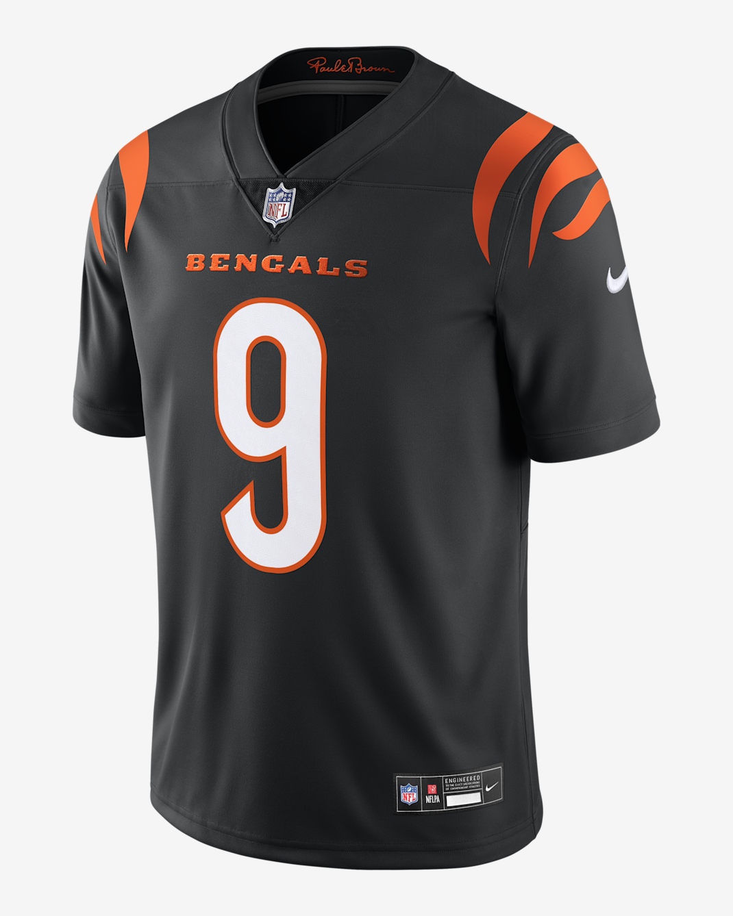Jersey de fútbol americano Nike Dri-FIT de la NFL Limited para hombre Joe Burrow Cincinnati Bengals - Negro