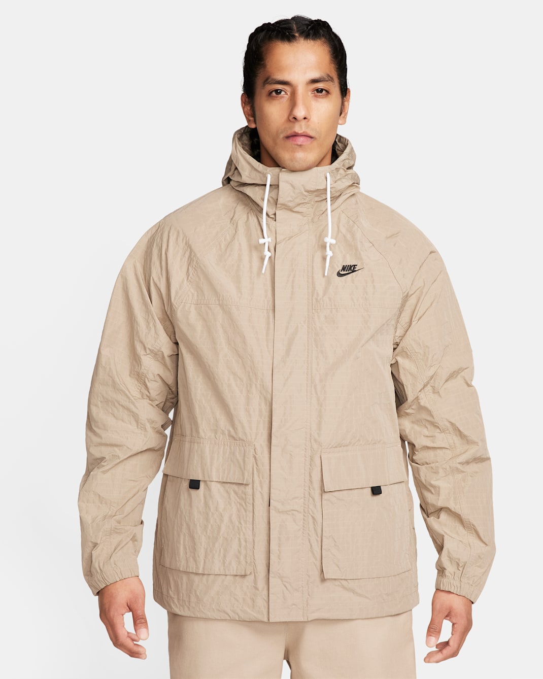 Nike Club Men's Bandon Jacket - Khaki/Black