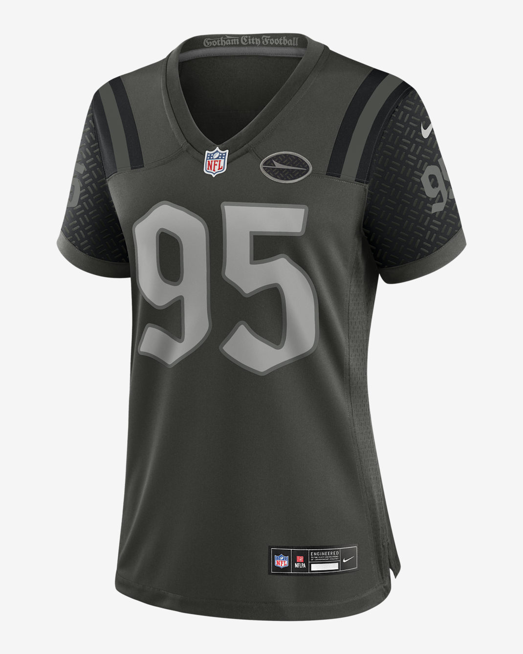 Jersey Nike de la NFL Game para mujer Quinnen Williams New York Jets Rivalries Collection - Verde