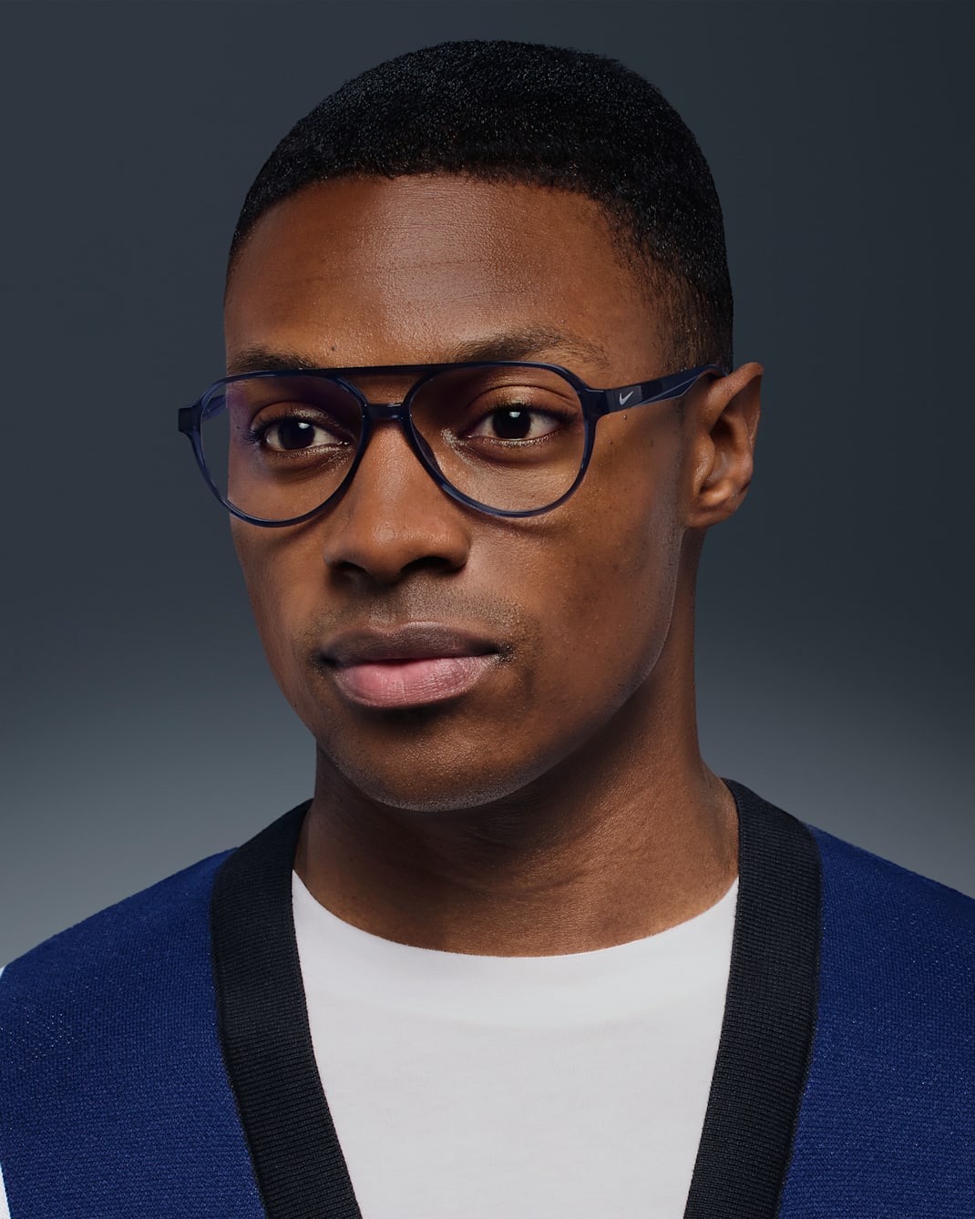 Lentes Blue Light Nike Vital Drift - Azul difuso